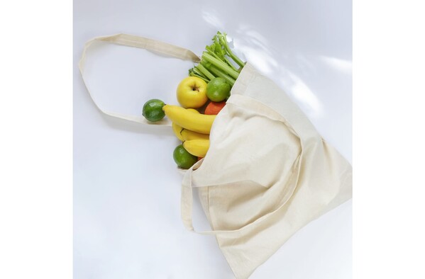 Sac à bandoulière coton OEKO-TEX® 140g/m² 38x42cm