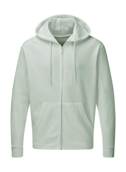 Hooded Full Zip Men - Mercury Grey / M
