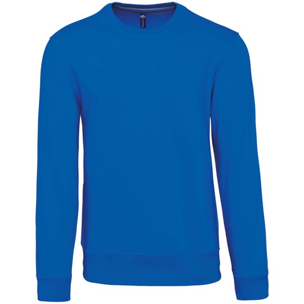 Crew Neck Sweatshirt - Light Royal Blue / M