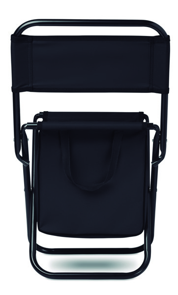 Stol Sit & Drink, hladilnik 600D, največja teža 85 kg - Črna