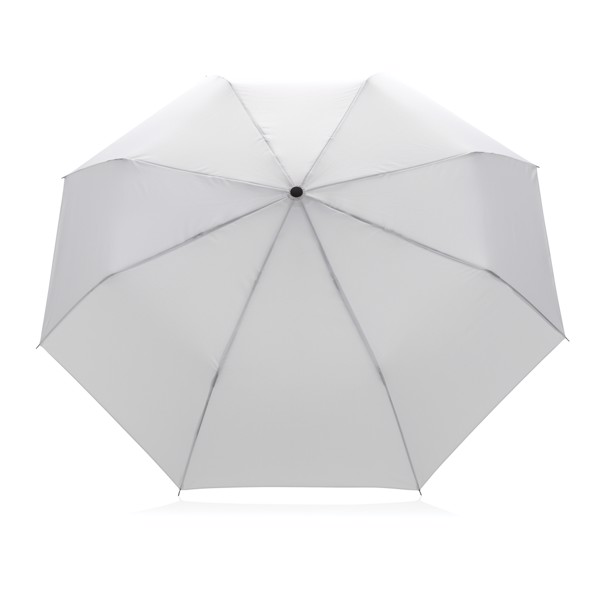 Impact Aware™ RPET mini dežnik , 104 cm -Bela