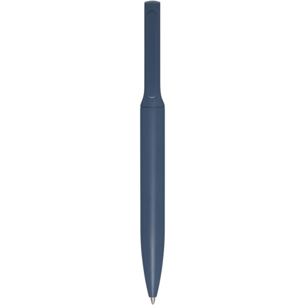 Stylo bille en aluminium recyclé Blanca (encre bleue) - Bleu océan