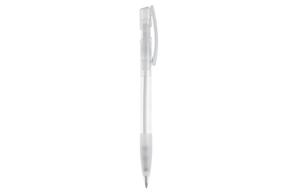 Nash kuglepen gummigreb transparent - Gennemsigtig / Hvid