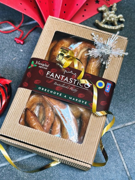 Xmas balenie BOX tehlička - 10ks rožtekov