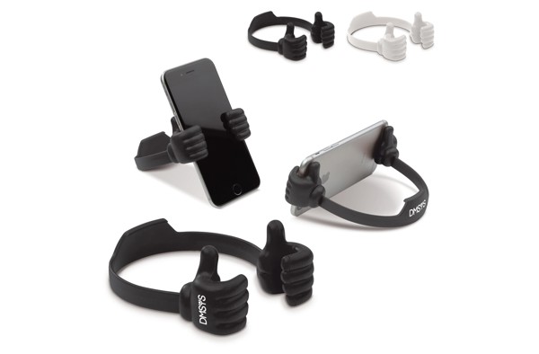 Smartphone holder hands - White