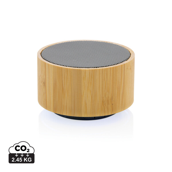 Enceinte 3W en bambou et ABS RCS - Noir