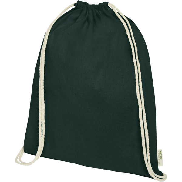 Sac cordon en coton 100 g/m², Sacs à dos