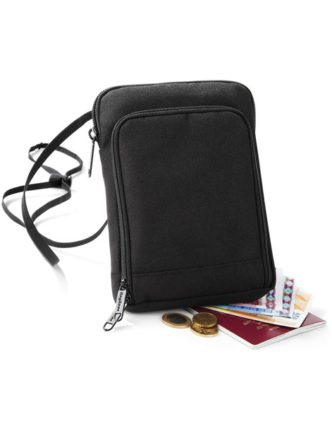 Travel Wallet - Black / ONE SIZE