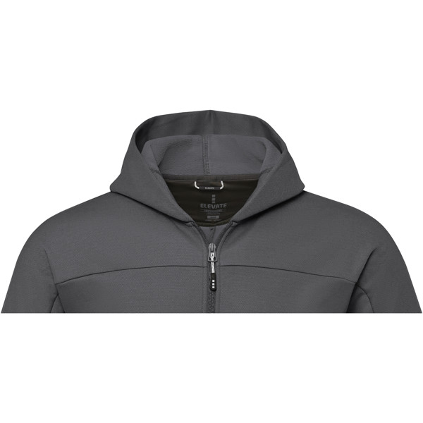 Veste Nubia performance entièrement zippée en tricot pour homme - Gris storm / 2XL