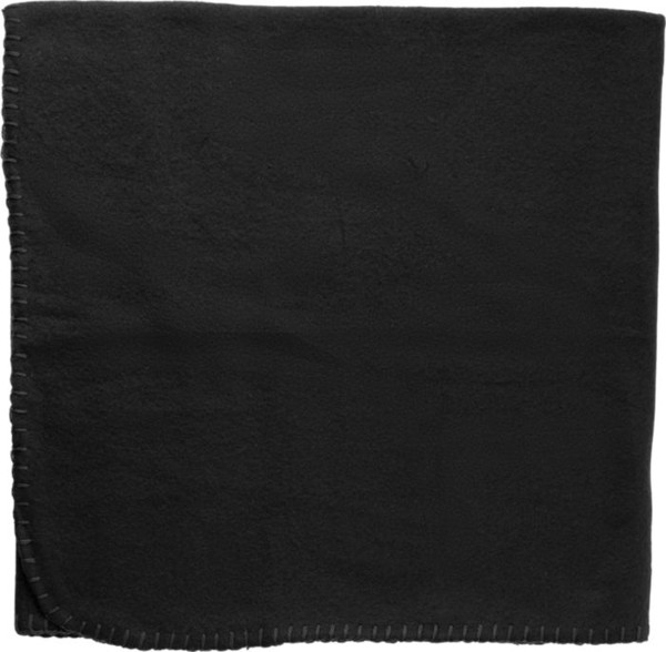 Urso de pelúcia com cobertor de lã Owen - Black