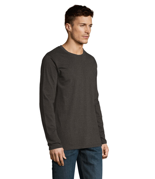 IMPERIAL LSL T-shirt homen Imperial Lsl Men - Antracite MatizadoXXL