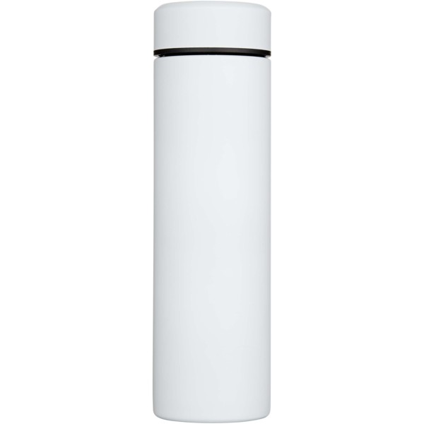 Taylor 450 ml Doppelwand Isolierflasche aus Edelstahl mit Teesieb - weiss