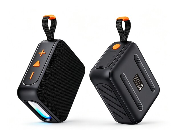 Bluetooth speaker with FM radio - BLACK