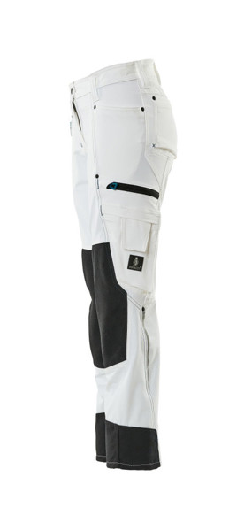 Pantaloni cu buzunare pentru genunchi - MASCOT® - White