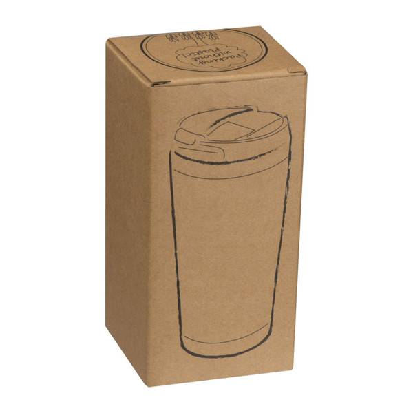 Termopohár Bamboogarden 400 ml - Béžová