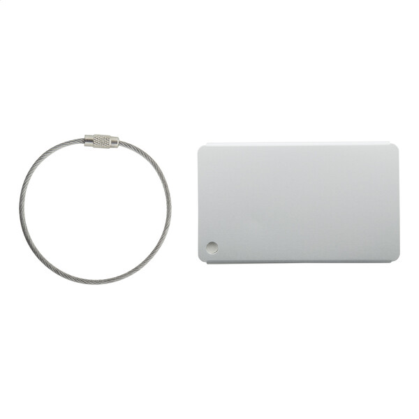 Étiquette à bagage Orlando - Argenté