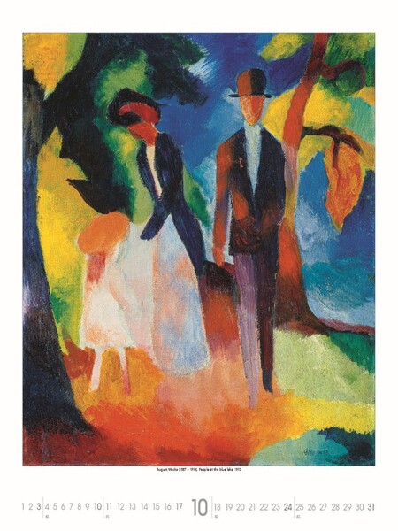 Nástenný Kalendár Monet To Klee 2027