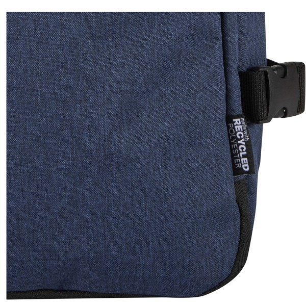 Sac à dos cabine Libra de 17" et 25 L recyclé et certifié GRS - Bleu cobalt