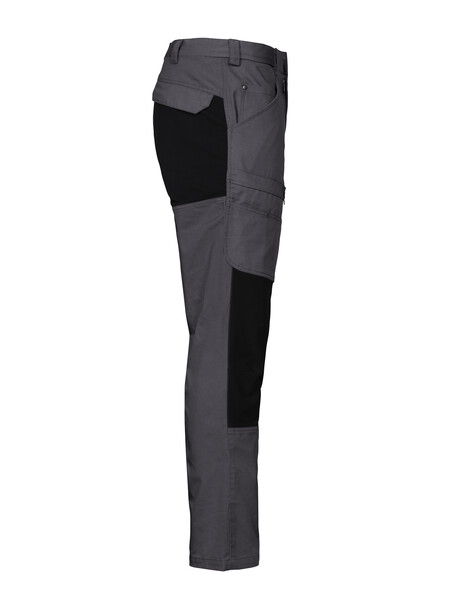 2520 servicepant stretch men grey/black C156