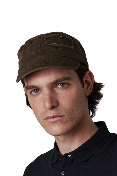 Cuba - 3 Panels Cap - Black