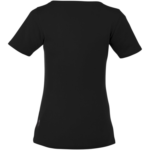 Bosey short sleeve women's scoop neck t-shirt - Solid Black / XXL