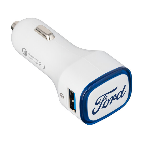Chargeur voiture USB Quick Charge 2.0® COLLECTION 500 - bleu