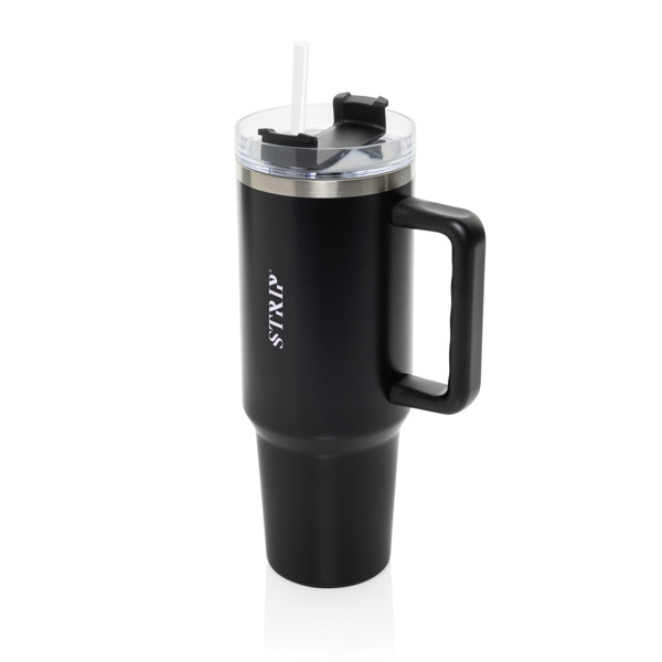 Peakflow RCS pohár z recyklovanej ocele 1200 ml - Čierna
