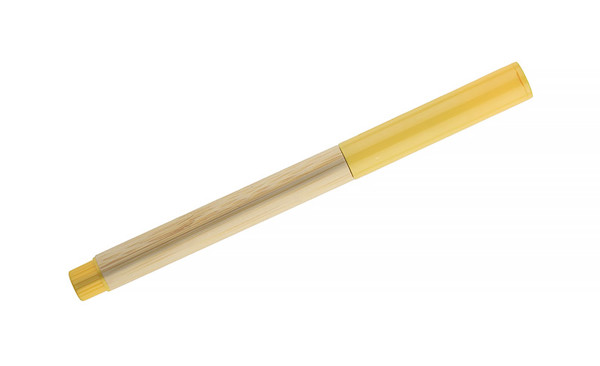 Bamboo pen TUFI - yellow
