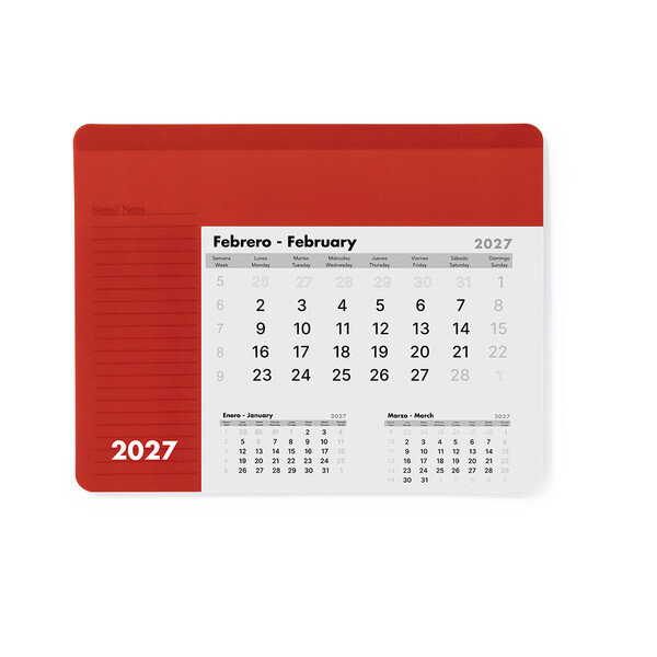 Tapis Souris Calendrier Rendux - Objet publicitaire