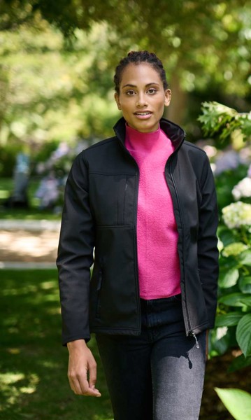 Women's Octagon Ii Printable 3 Layer Membrane Softshell - White / Light Steel / L