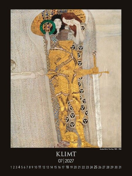 Nástenný Kalendár Gustav Klimt 2027