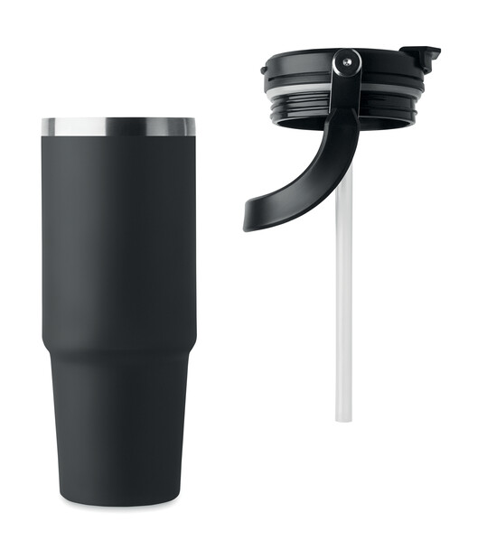Dvojstenný pohár 850 ml Suma Hand - Čierna