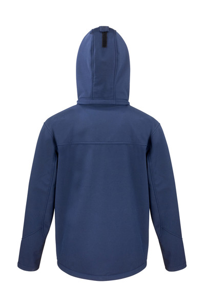 Tx Performance Hooded Softshell Jacket - Black / Grey / 3XL