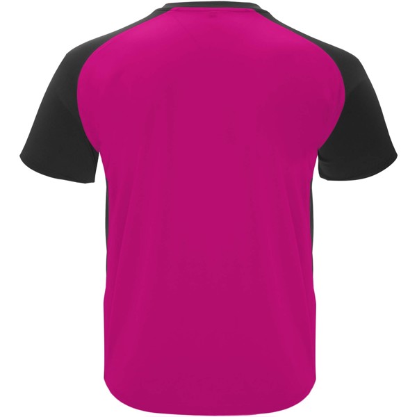 T-shirt sportiva a maniche corte da bambino Bugatti - Fucsia / Nero / 16