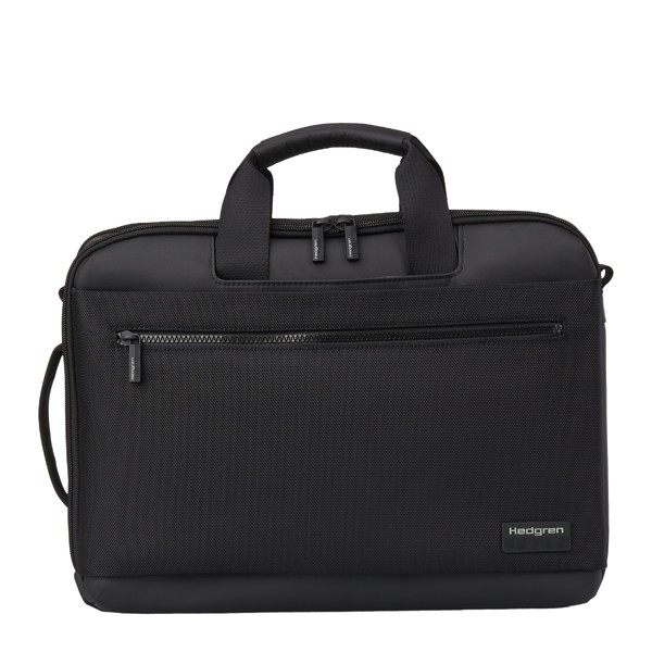 DISPLAY | Rucsac tip servietă cu 3 compartimente 15,6" + RFID - Hedgren - Black