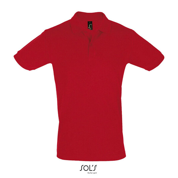 PERFECT MEN Polo homen 180g - VermelhoM