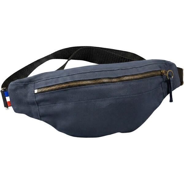 Citizen Green Margote cotton waist bag - Navy