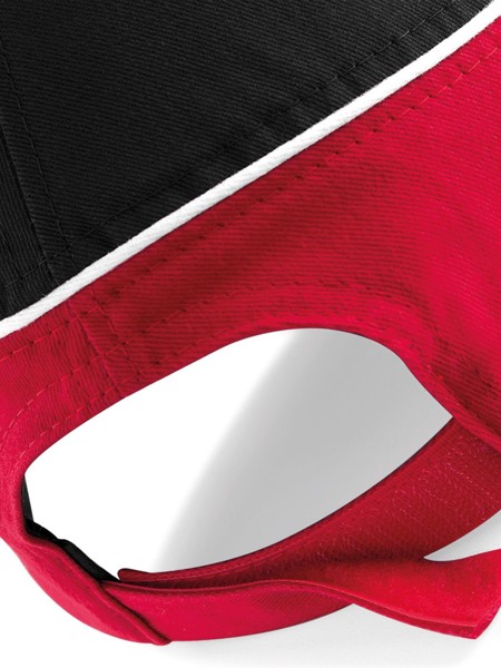 Teamwear Competition Cap - Black / Classic Red / White