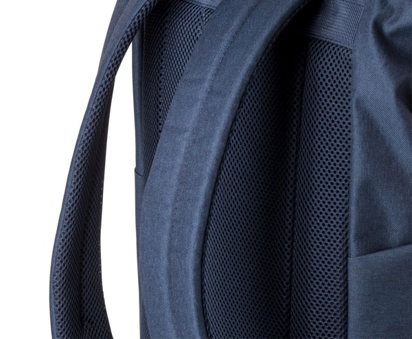 Mochila roll-top em poliéster (600D) Oberon - preto