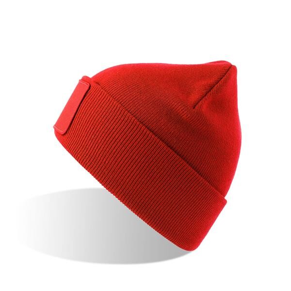 Gorro Wind S Com Patch, 100% Poliéster Reciclado - Cinza Escuro