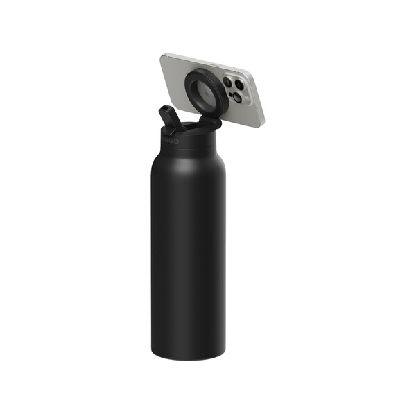 RINGO Pro MagSafe® Waterbottle w Magnetic Booster Ring 710ML - Black