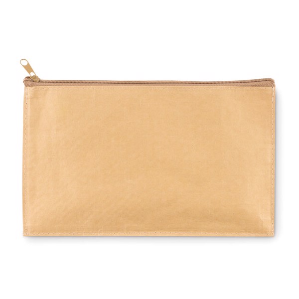 Flat pencil case woven paper, 210x125 mm