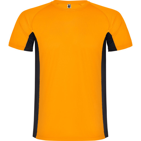 Shanghai T-Shirt - Fluor Orange/Black / 16