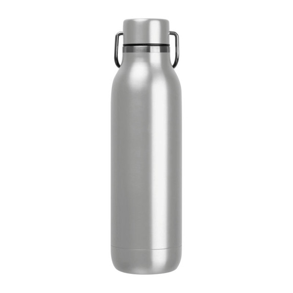 Stainless Steel Drinking Bottle Borgholm 600 ml - Grey