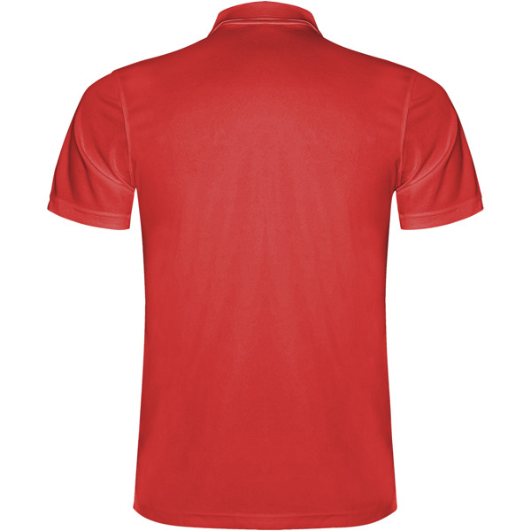 Polo sportiva a maniche corte da uomo Monzha - Rosso / 3XL