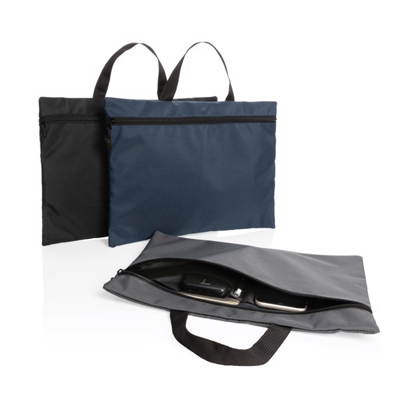 Impact Aware document bag rPET, 400x300 mm - Black