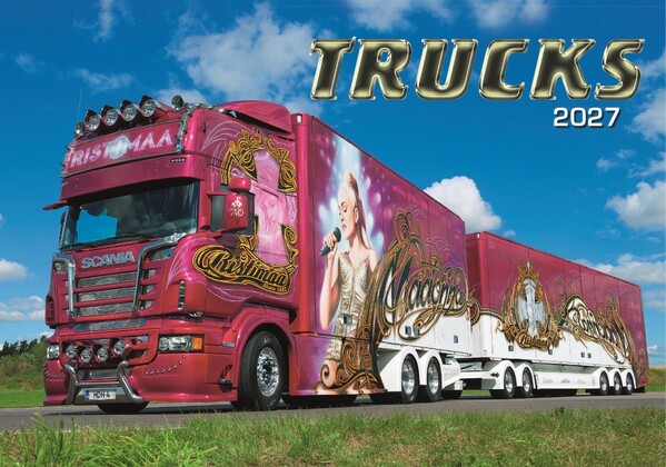 Nástenný Kalendár Trucks 2027