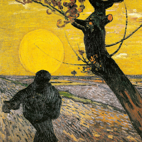 Notique Poznámkový Kalendář Vincent Van Gogh 2027, 30 x 30 cm - Východní