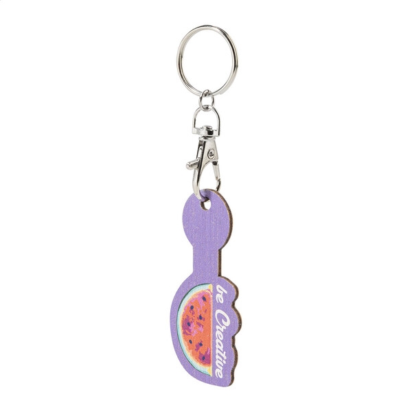 Trolley Coin Keyring ColoShop Creative Wood