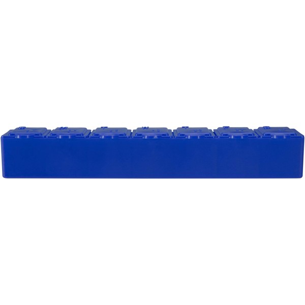 Pilulier semainier multi-vitamines Dose - Bleu